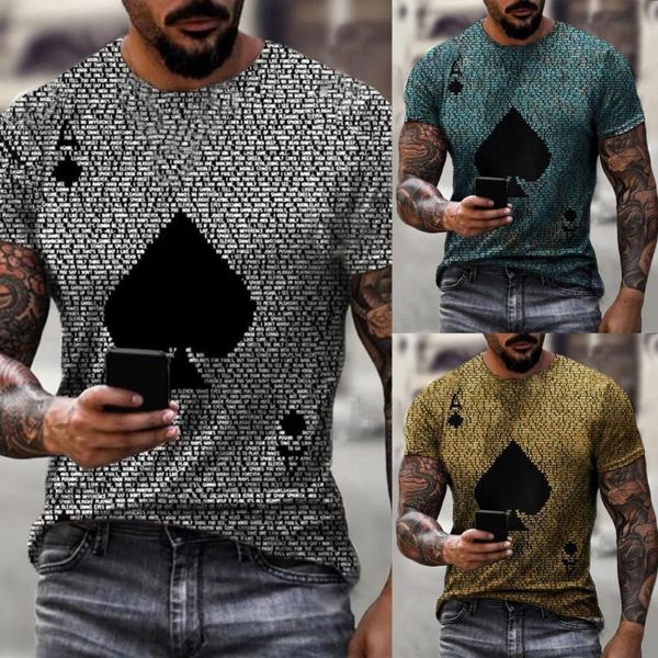 men's t-shirts playing cards diamond square print t-shirt summer casual short sleeve pullover loose, White;black
men's t-shirts playing cards diamond square print t-shirt summer casual short sleeve pullover loose, White;black