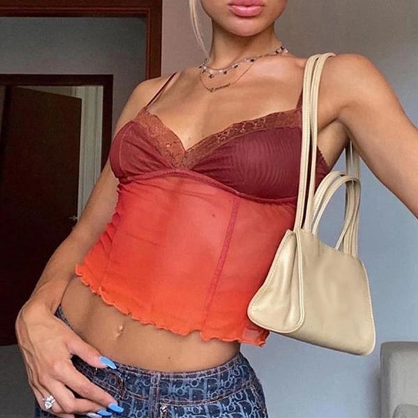 women's tanks & camis 2021 lace v neck crop fashion spaghetti strap mesh see through female tees aesthetic backless bodycon shirts, White
women's tanks & camis 2021 lace v neck crop fashion spaghetti strap mesh see through female tees aesthetic backless bodycon shirts, White