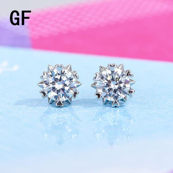 stud round brilliant cut 1ct diamond test passed vvs1 moissanite 925 sterling silver snowflake earring fine jewelry girlfriend gift, Golden;silver
stud round brilliant cut 1ct diamond test passed vvs1 moissanite 925 sterling silver snowflake earring fine jewelry girlfriend gift, Golden;silver