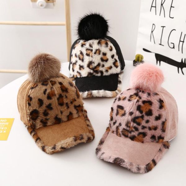 caps & hats leopard pompom children baseball cap autumn winter plush warm cps outdoor casual adjustable kids girls hat 2-6y, Yellow
caps & hats leopard pompom children baseball cap autumn winter plush warm cps outdoor casual adjustable kids girls hat 2-6y, Yellow