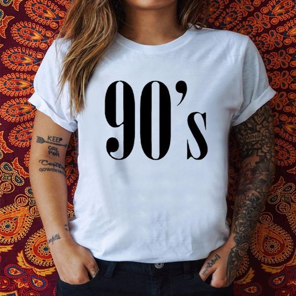 90s letters casual harajuku women t shirt funny tee vogue love printed short sleeve clothing, White
90s letters casual harajuku women t shirt funny tee vogue love printed short sleeve clothing, White
