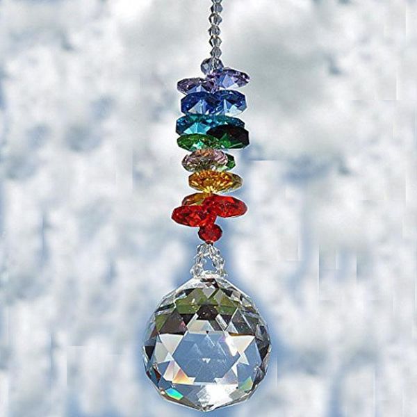 1pcs sun catchers crystal ball prism rainbow octagon beads hanging cascade suncatcher home wedding decoration
1pcs sun catchers crystal ball prism rainbow octagon beads hanging cascade suncatcher home wedding decoration