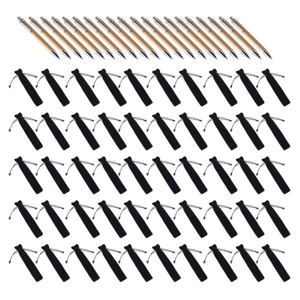 pencil bags 50pcs pen pouch sleeve holder single bag case & 20pcs ballpoint sets bamboo
pencil bags 50pcs pen pouch sleeve holder single bag case & 20pcs ballpoint sets bamboo