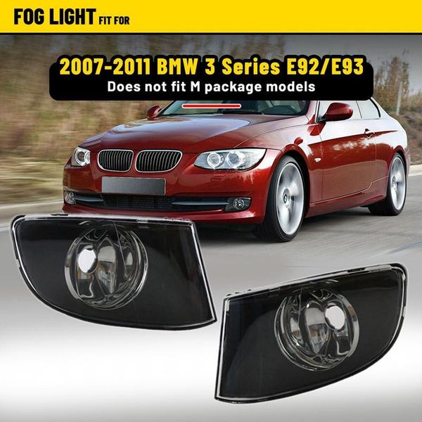 other lighting system for e92 e93 3 series 2dr 2007-2011 front bumper black fog lamp transparent lens
other lighting system for e92 e93 3 series 2dr 2007-2011 front bumper black fog lamp transparent lens