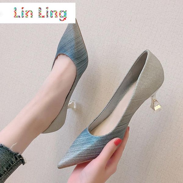 dress shoes women gradation pumps pointed toe silver wedding woman glasses heels boat bridal zapatos mujer 7948n, Black
dress shoes women gradation pumps pointed toe silver wedding woman glasses heels boat bridal zapatos mujer 7948n, Black