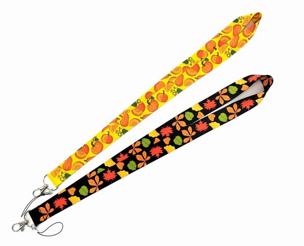 new style cute fruit maple leaf lanyards phone straps badge id lanyards/ mobile phone rope/ key lanyard neck strap accessories