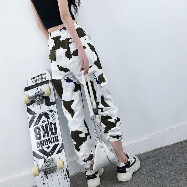 women's pants & capris 2021 camouflage joggers women sweatpants harem camo drawstring pantalones femme mujer loose calca female high wa, Black;white
women's pants & capris 2021 camouflage joggers women sweatpants harem camo drawstring pantalones femme mujer loose calca female high wa, Black;white