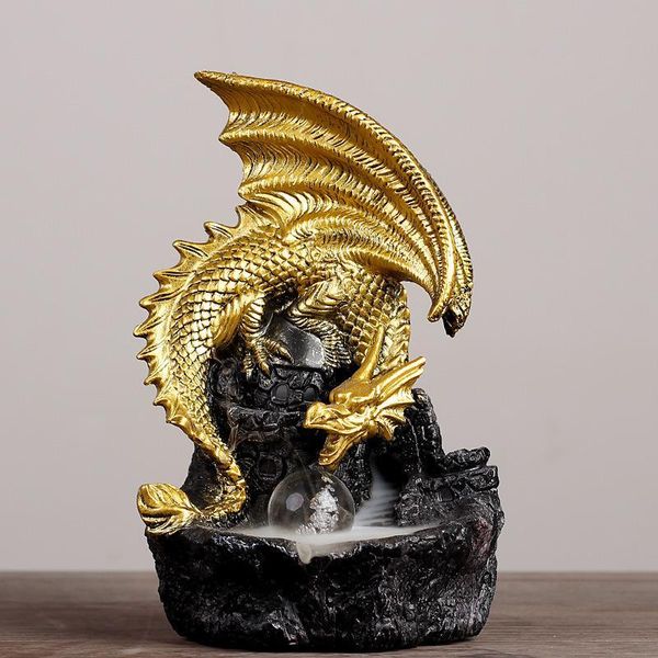 fragrance lamps smoke waterfall backflow incense burner creative home decor holder portable resin dragon censer handicrafts gift
fragrance lamps smoke waterfall backflow incense burner creative home decor holder portable resin dragon censer handicrafts gift