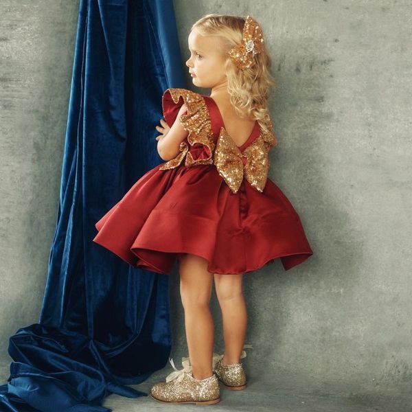 girl's dresses for toddler kid baby girl dress party ruffle sleeve wedding princess ball gown, Red;yellow
girl's dresses for toddler kid baby girl dress party ruffle sleeve wedding princess ball gown, Red;yellow