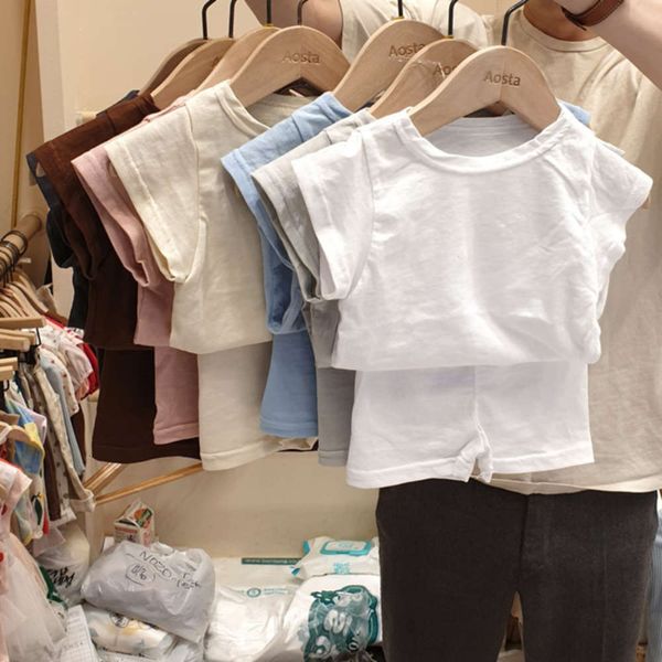 suit children's summer short sleeve baby soft skin breathable t-shirt shorts two piece home, White
suit children's summer short sleeve baby soft skin breathable t-shirt shorts two piece home, White