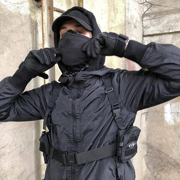 chest rig tactical streetwear waist bags functional tooling hip hop vest two pockets woman fanny pack kanye west
chest rig tactical streetwear waist bags functional tooling hip hop vest two pockets woman fanny pack kanye west