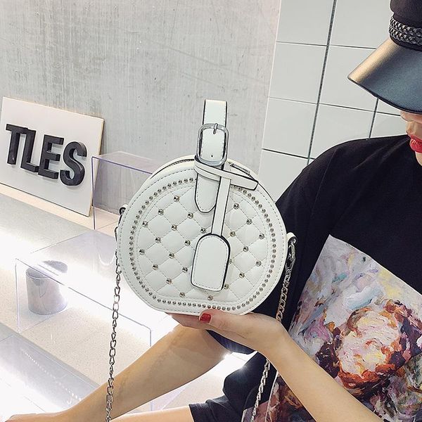 evening bags fashion rivets women crossbody bag small pu leather chain shoulder ladies handbag diamond grain barrel shaped totes satchels
evening bags fashion rivets women crossbody bag small pu leather chain shoulder ladies handbag diamond grain barrel shaped totes satchels
