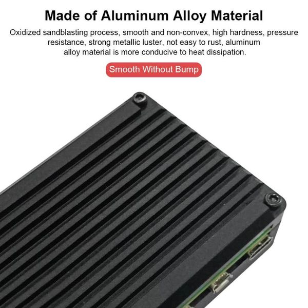 lapcooling pads heat cover case aluminum enclosure for raspberry pi 4 with fan hex wrench computer accessories
lapcooling pads heat cover case aluminum enclosure for raspberry pi 4 with fan hex wrench computer accessories