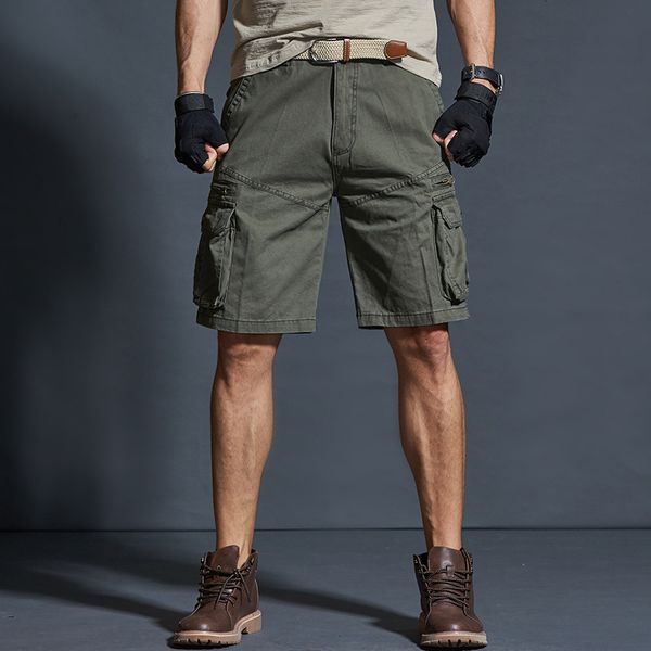 men's shorts cargo summer army green multi-pocket casual knee-length s solid color trousers loose large size pants 90w5, White;black
men's shorts cargo summer army green multi-pocket casual knee-length s solid color trousers loose large size pants 90w5, White;black