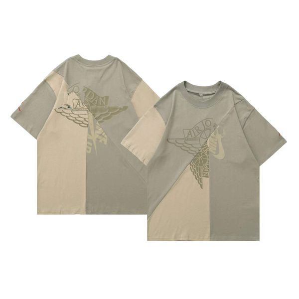 2021 paris, usa travis cactus basketball collaborate patchwork t-shirt embroidered skateboard men's t-shirt women's street casual, White;black
2021 paris, usa travis cactus basketball collaborate patchwork t-shirt embroidered skateboard men's t-shirt women's street casual, White;black