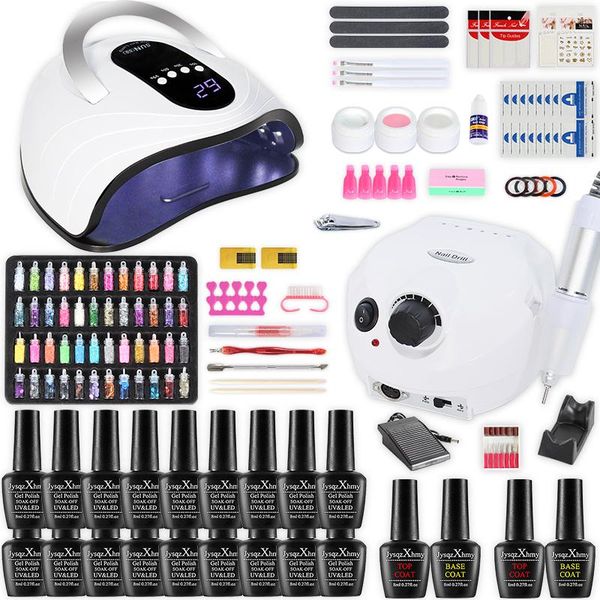 nail art kits set with hight power dryer choose 18/12 colors kit electric drill machine manicure nails decorations
nail art kits set with hight power dryer choose 18/12 colors kit electric drill machine manicure nails decorations