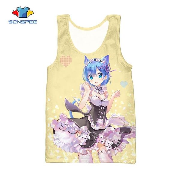 men' tank sonspee-summer-casual-sleeveless-shirt-streetwear-women-clothing-re-zero-ram-rem-3d-print-harajuku-anime, White;black
men' tank sonspee-summer-casual-sleeveless-shirt-streetwear-women-clothing-re-zero-ram-rem-3d-print-harajuku-anime, White;black