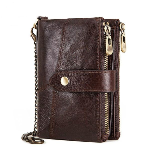 rfid genuine leather men wallet vintage cowhide coin purse card holder simple male small walet pocket zipper buckle men's bags, Red;black
rfid genuine leather men wallet vintage cowhide coin purse card holder simple male small walet pocket zipper buckle men's bags, Red;black
