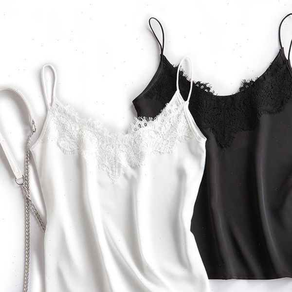satin pajamas new fashion silk sling lingerie underwear sleepwear solid camis vest women tank sleeveless camisole 4, White
satin pajamas new fashion silk sling lingerie underwear sleepwear solid camis vest women tank sleeveless camisole 4, White