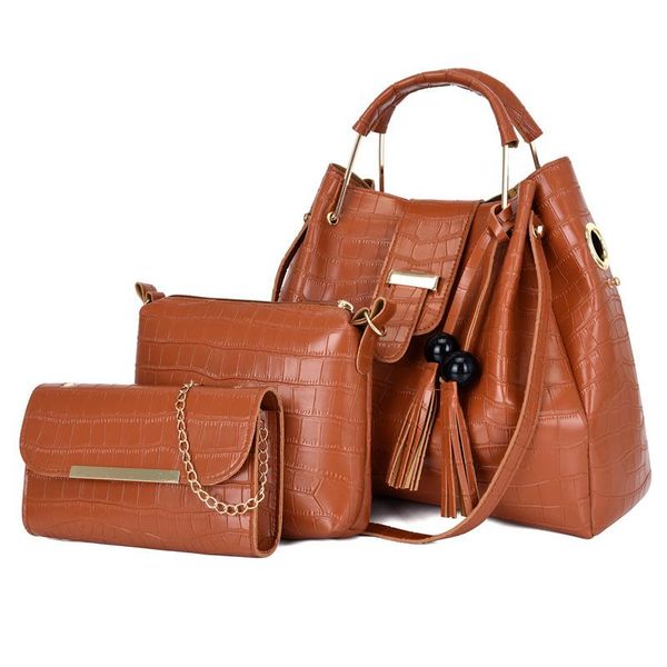 evening bags 3pcs women's bag fashion pu leather ladies handbag solid color messenger shoulder wallet tote for women 2021
evening bags 3pcs women's bag fashion pu leather ladies handbag solid color messenger shoulder wallet tote for women 2021