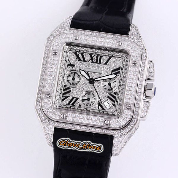 edition diamond dial japan vk quartz chronograph w20090x8 wgsa0017 mens watch iced out diamond silver case leather strap luxry watches, Slivery;brown
edition diamond dial japan vk quartz chronograph w20090x8 wgsa0017 mens watch iced out diamond silver case leather strap luxry watches, Slivery;brown