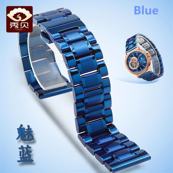 watch bands stainless steel watchband 18mm 20mm 21mm 22mm blue solid band for brands men sale l2 l4, Black;brown
watch bands stainless steel watchband 18mm 20mm 21mm 22mm blue solid band for brands men sale l2 l4, Black;brown