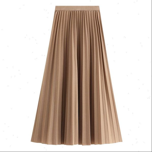 faldas mujer moda 2021 high waist women skirt casual midi a line skirts solid elegant pleated skirt jupe femme saia streetwear, Black
faldas mujer moda 2021 high waist women skirt casual midi a line skirts solid elegant pleated skirt jupe femme saia streetwear, Black