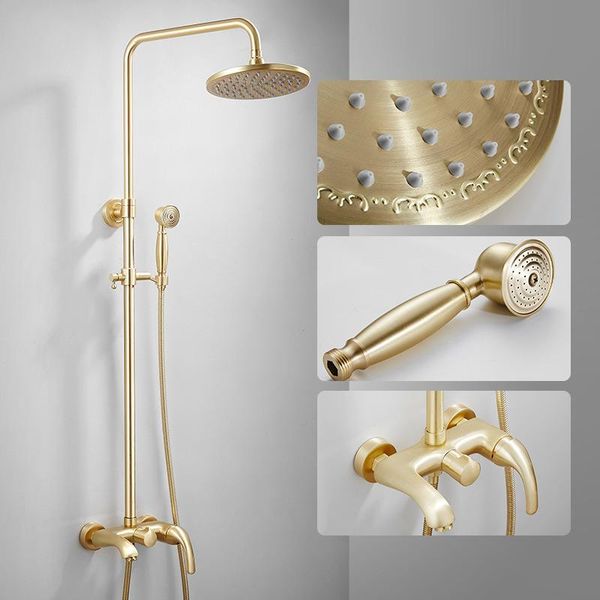 rainfall shower sets bath and shower faucet mixer tap with tub faucet brass brushed gold bath & set bathtub
rainfall shower sets bath and shower faucet mixer tap with tub faucet brass brushed gold bath & set bathtub