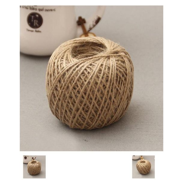 60/100m natural hessian jute twine rope burlap ribbon for arts and crafts wedding party decoration hand diy accessories, Black;white
60/100m natural hessian jute twine rope burlap ribbon for arts and crafts wedding party decoration hand diy accessories, Black;white