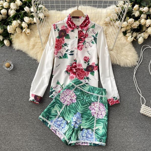 women's tracksuits women two piece set floral printed skirts suits chiffon blouse + patchwork lace, Gray
women's tracksuits women two piece set floral printed skirts suits chiffon blouse + patchwork lace, Gray