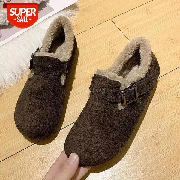 All-Match Women Shoes Fashion Loafers Fur Female Footwear British Style Shallow Mouth Round Buckle Strap Winter Zapatos De Mujer #hm1j
All-Match Women Shoes Fashion Loafers Fur Female Footwear British Style Shallow Mouth Round Buckle Strap Winter Zapatos De Mujer #hm1j