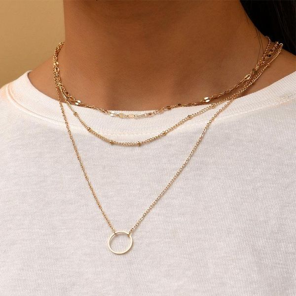 chokers ywzixln 2021 trend elegant jewelry geometry circle pendant necklace golden color unquie women fashion wholesale n0238, Golden;silver
chokers ywzixln 2021 trend elegant jewelry geometry circle pendant necklace golden color unquie women fashion wholesale n0238, Golden;silver