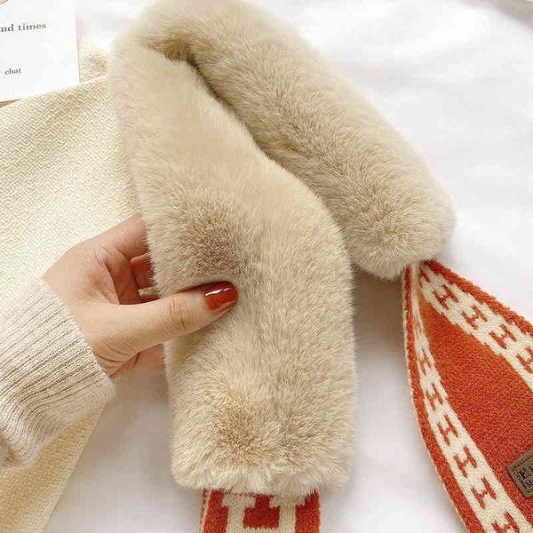 70% off design scarf korea dongdamen winter warm soft solid color full imitation rabbit hair stitching letter labeling small female, Blue;gray
70% off design scarf korea dongdamen winter warm soft solid color full imitation rabbit hair stitching letter labeling small female, Blue;gray
