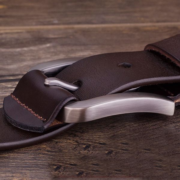 2021 new 100% cowhide genuine leather belts for men brand strap male pin buckle fancy vintage cintos hipping s5td, Black;brown
2021 new 100% cowhide genuine leather belts for men brand strap male pin buckle fancy vintage cintos hipping s5td, Black;brown