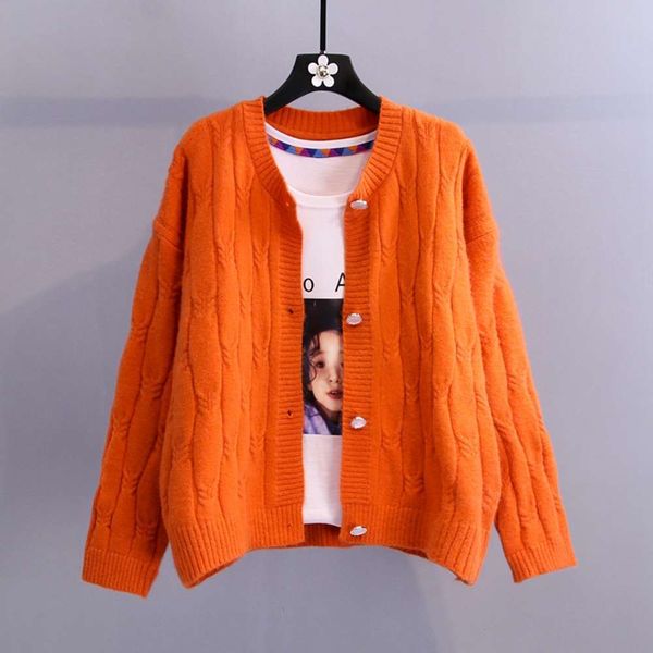fashion korean loose lazy hemp knitted cardigan for new women in autumn and winter 2020 luxury, White;black
fashion korean loose lazy hemp knitted cardigan for new women in autumn and winter 2020 luxury, White;black