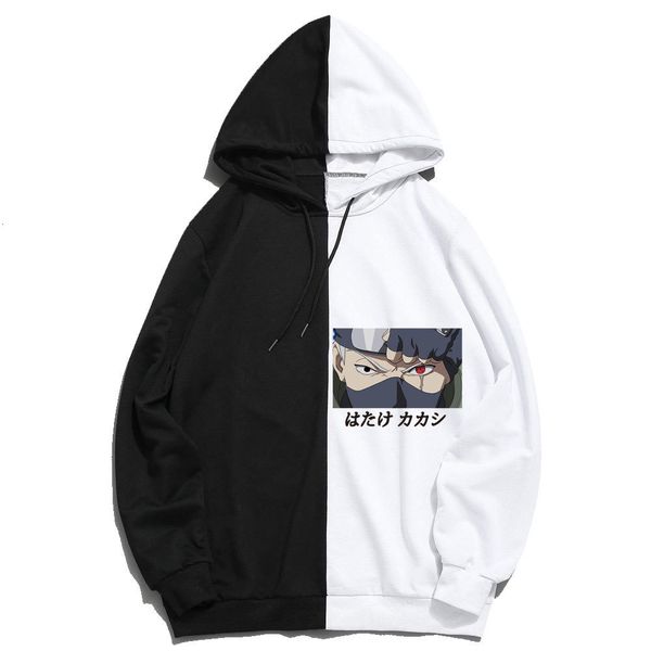 2021 new sell anime naruto hatake kakashi print patchwork hip-hop hoodies men long sleeve hooded sweatshirt outwear thin clothing 2kds, Black
2021 new sell anime naruto hatake kakashi print patchwork hip-hop hoodies men long sleeve hooded sweatshirt outwear thin clothing 2kds, Black