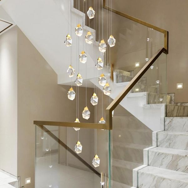 pendant lamps american living room penthouse lobby apartment rotating long round ball crystal staircase chandelier light for home high ceili
pendant lamps american living room penthouse lobby apartment rotating long round ball crystal staircase chandelier light for home high ceili
