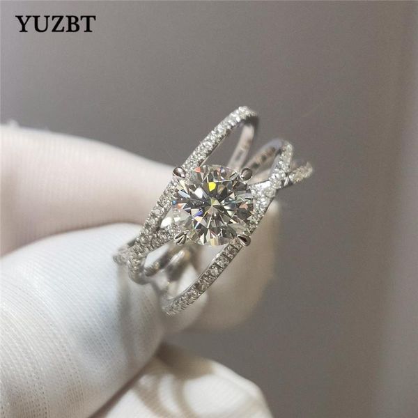 cluster rings yuzbt women 925 silver 1 excellent cut diamond test past gemstone eternal love wedding ring d color moissanite jewelry, Golden;silver
cluster rings yuzbt women 925 silver 1 excellent cut diamond test past gemstone eternal love wedding ring d color moissanite jewelry, Golden;silver