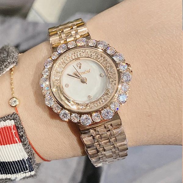 wristwatches women watches lady crystal quartz watch full rhinestone diamond girls female relogio feminino 4 colors, Slivery;brown
wristwatches women watches lady crystal quartz watch full rhinestone diamond girls female relogio feminino 4 colors, Slivery;brown