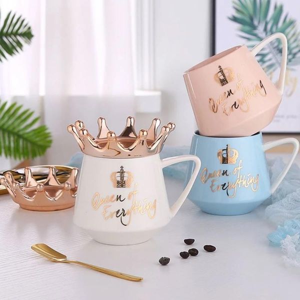 mugs crown ceramic mug cute coffee milk cup with spoon lids tea large capacity water cartoon multicolor gift for wife
mugs crown ceramic mug cute coffee milk cup with spoon lids tea large capacity water cartoon multicolor gift for wife