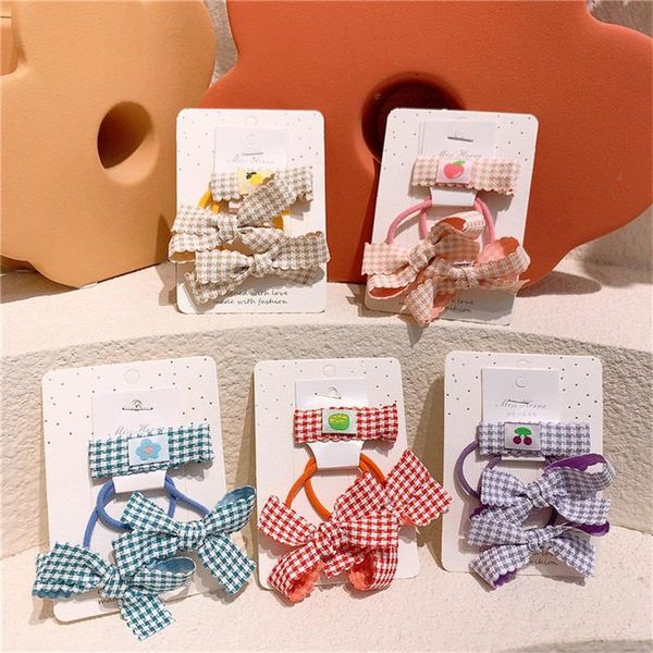 hair accessories 2021 fresh plaid fruit hairpin sweet baby bow ties girls head rope clip for children fashion
hair accessories 2021 fresh plaid fruit hairpin sweet baby bow ties girls head rope clip for children fashion