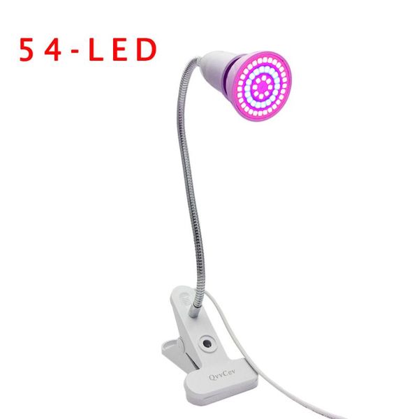 54 led plant flower grow light lamp e27 bulb with desk clip holder for indoor greenhouse hydroponic veg system 110v 220v
54 led plant flower grow light lamp e27 bulb with desk clip holder for indoor greenhouse hydroponic veg system 110v 220v