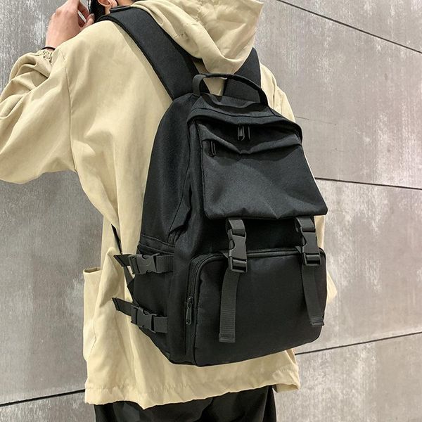 fashion high junior capacity large version female school bags for girls students young boys schoolbag korean black backpack giudc, Red;black
fashion high junior capacity large version female school bags for girls students young boys schoolbag korean black backpack giudc, Red;black