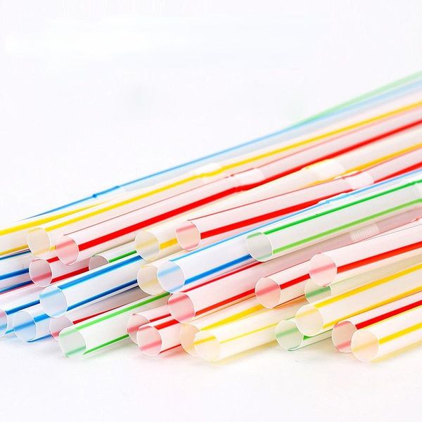 drinking straws 100pcs plastic 8 inches long multi-colored striped bedable disposable party multi colored rainbow straw 
drinking straws 100pcs plastic 8 inches long multi-colored striped bedable disposable party multi colored rainbow straw