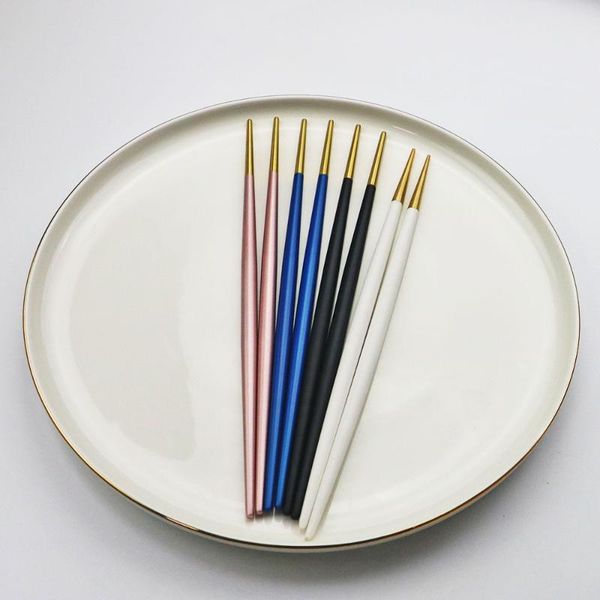 1 pair luxury 18/10 stainless steel square chopsticks titanium gold sushi colorful chinese korean kitchen dinner chopsticks
1 pair luxury 18/10 stainless steel square chopsticks titanium gold sushi colorful chinese korean kitchen dinner chopsticks