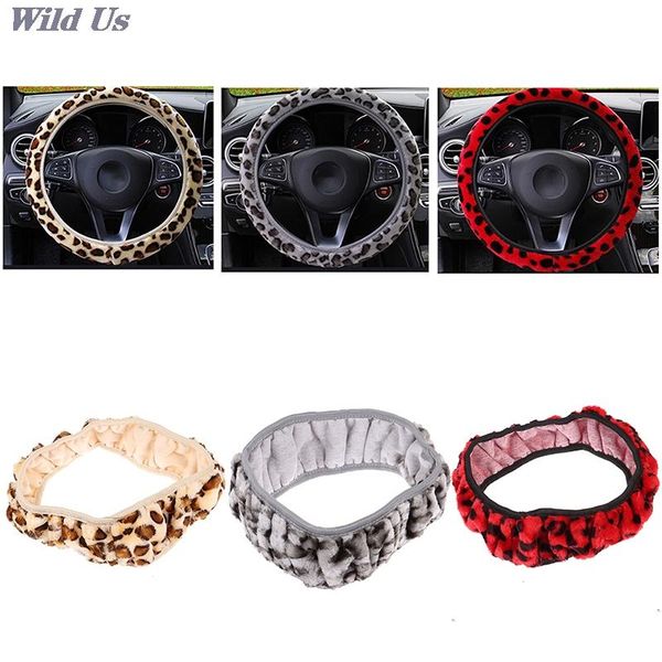 steering wheel covers leopard print plush car cover winter warmer for women girl lady 1pc
steering wheel covers leopard print plush car cover winter warmer for women girl lady 1pc