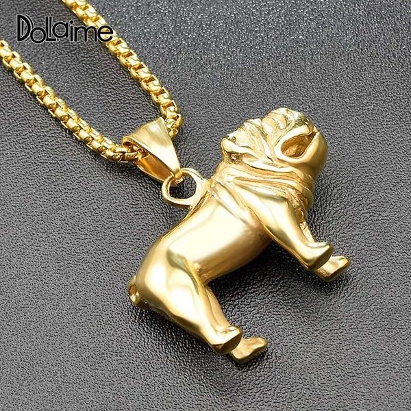 pendant necklaces dolaime gift arrival trendy men stainless steel silver color standing pug dog necklace pa044
pendant necklaces dolaime gift arrival trendy men stainless steel silver color standing pug dog necklace pa044