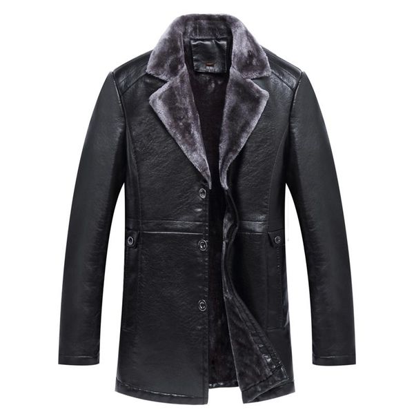 men's fur & faux winter thick biker leather jackets china business casual mens jacket cashmere warm pu coat big size m-3xl, Black
men's fur & faux winter thick biker leather jackets china business casual mens jacket cashmere warm pu coat big size m-3xl, Black