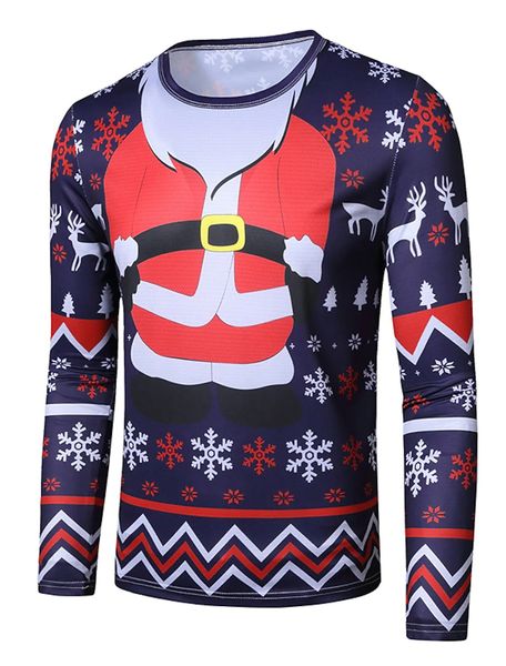 halloween gift funny print pattern men's christmas 3d printing t-shirt long sleeve party streetwear round neck high quality, White;black
halloween gift funny print pattern men's christmas 3d printing t-shirt long sleeve party streetwear round neck high quality, White;black