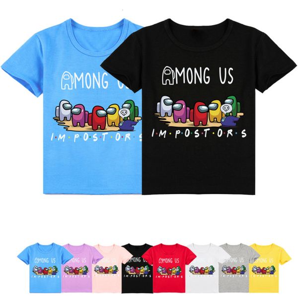 2021 summer game among us t shirt kids impostor tshirt short sleeves baby girls funny clothes boys graphic tee 2-16t, Blue
2021 summer game among us t shirt kids impostor tshirt short sleeves baby girls funny clothes boys graphic tee 2-16t, Blue